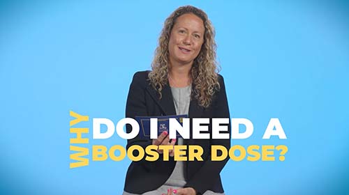Still image from video: Why do I need a booster dose?